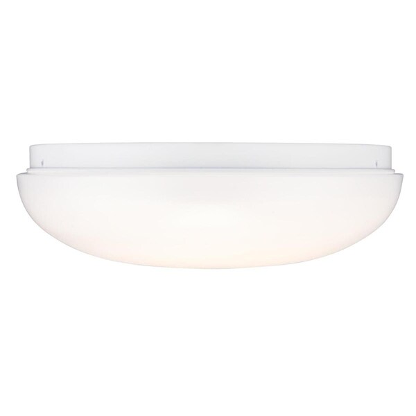 Westinghouse Fixture Ceiling LED Flush-Mount 15W Bowl 11In White White Acrylic Shade 6401100 - main
